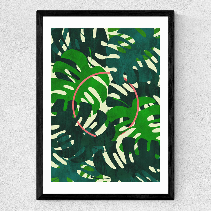 Oasis by Tracie Andrews Medium Black Frame