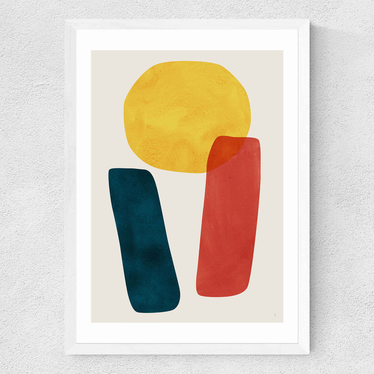 Strata Medium White Frame