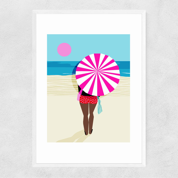 Fer Sure Narrow White Frame Fer Sure Narrow White Frame