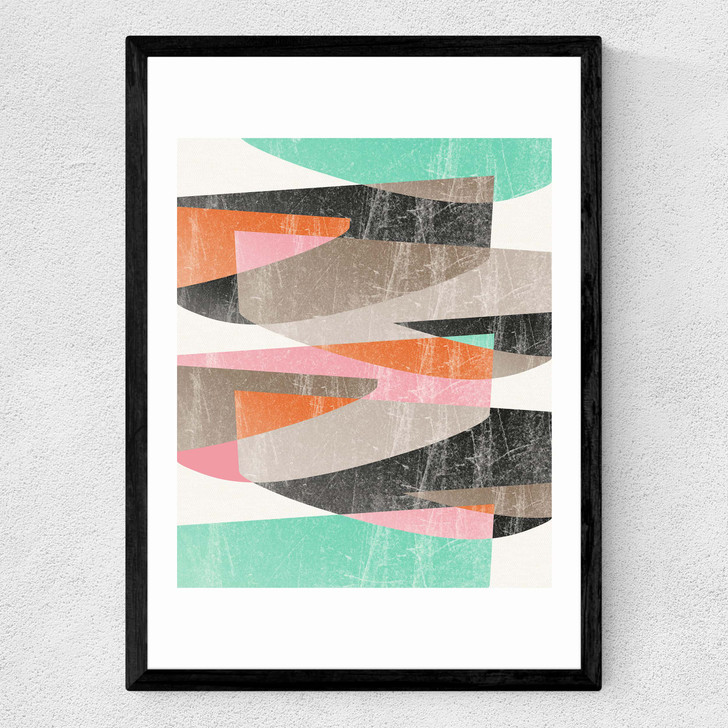 Fragments XIII Medium Black Frame Fragments XIII Medium Black Frame