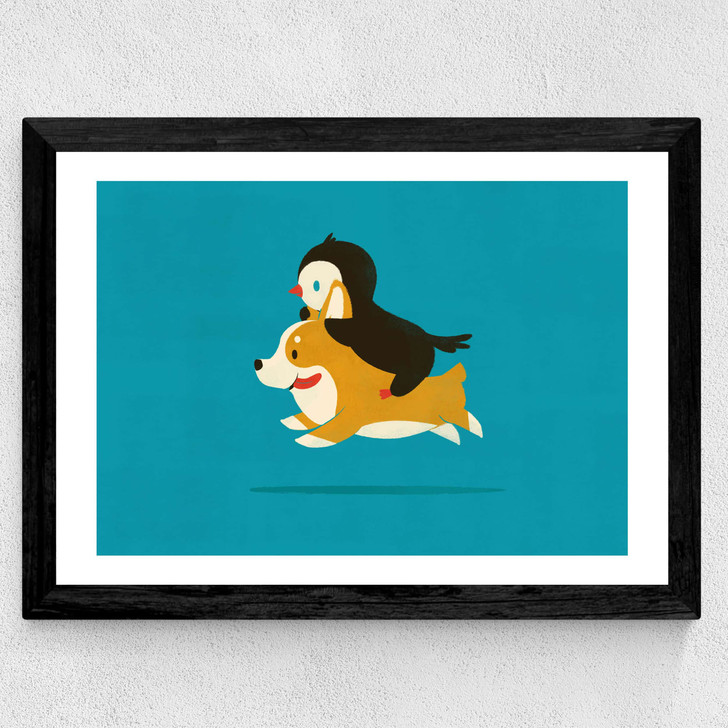 Like the Wind Wide Black Frame Like the Wind Wide Black Frame