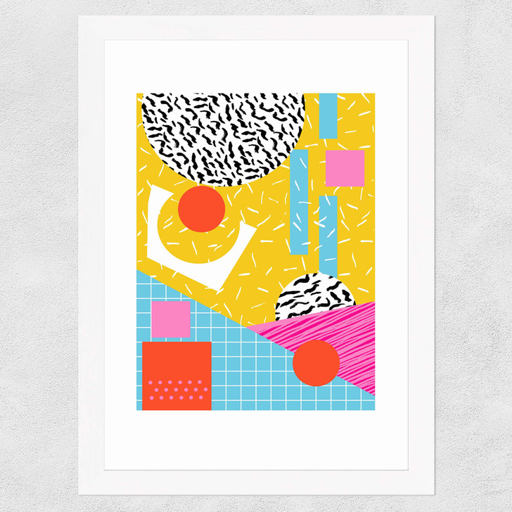 Homefry Wide White Frame Homefry Wide White Frame