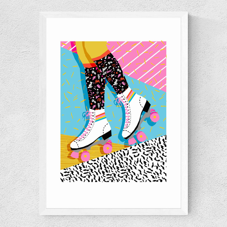 Steeze Medium White Frame