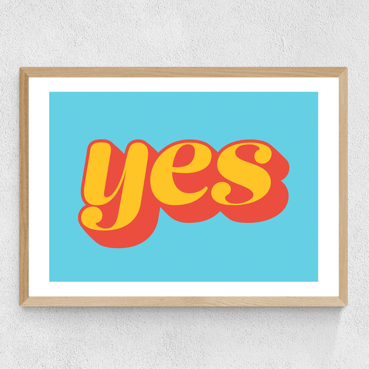 Yes Medium Oak Frame