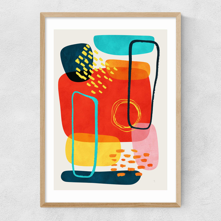 Ferra Narrow Oak Frame Ferra Narrow Oak Frame