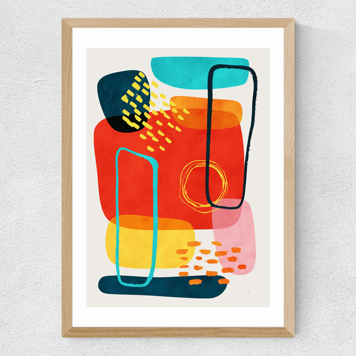 Ferra Medium Oak Frame Ferra Medium Oak Frame