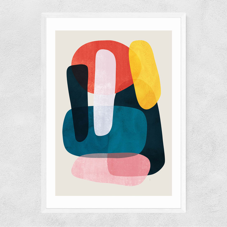 Mischka Narrow White Frame