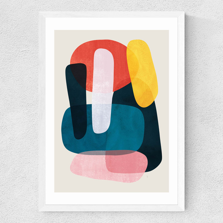 Mischka Medium White Frame