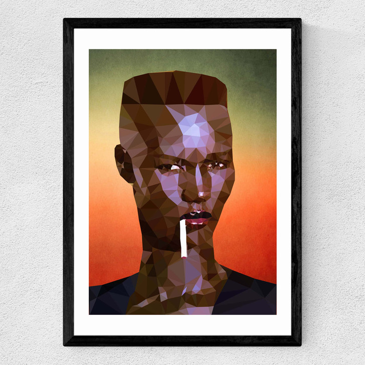 Grace Jones Medium Black Frame Grace Jones Medium Black Frame