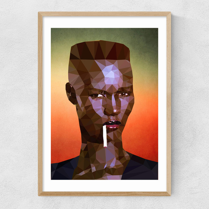 Grace Jones Narrow Oak Frame Grace Jones Narrow Oak Frame