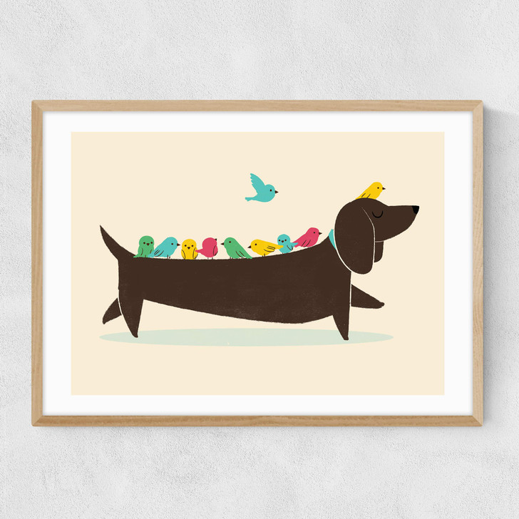 Bird Dog Narrow Oak Frame