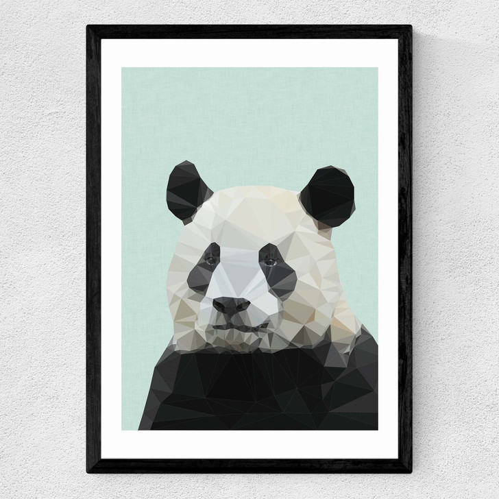 Panda by Studio Cockatoo Medium Black Frame Panda by Studio Cockatoo Medium Black Frame