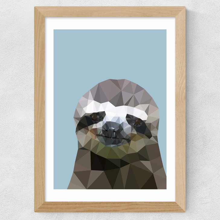 Sloth Wide Oak Frame
