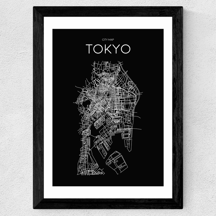 Tokyo Wide Black Frame