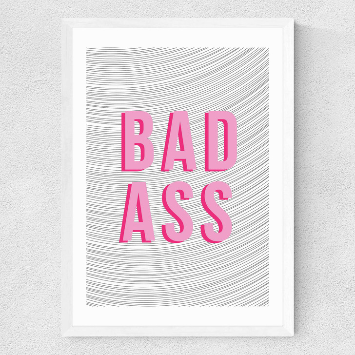 Bad Ass Medium White Frame Bad Ass Medium White Frame