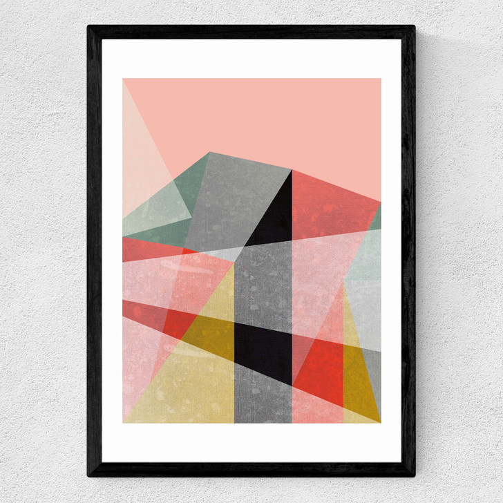 Canvas I Medium Black Frame