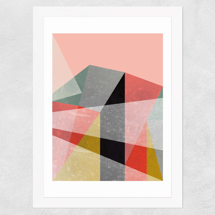 Canvas I Wide White Frame