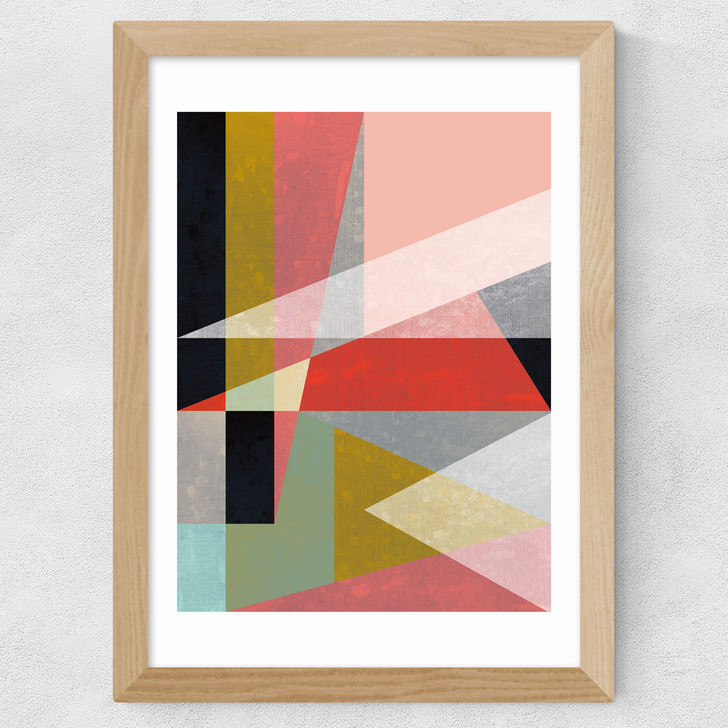 Canvas II Wide Oak Frame Canvas II Wide Oak Frame