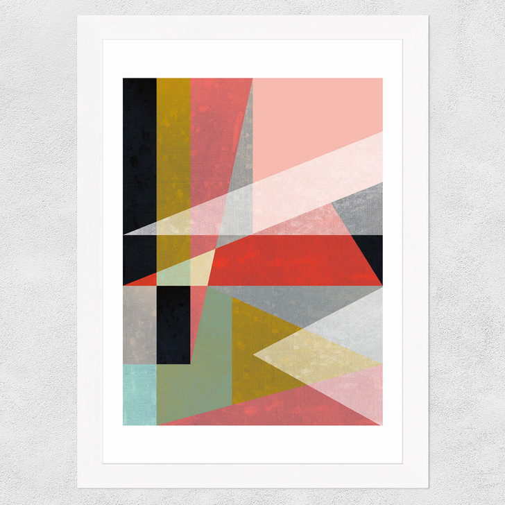 Canvas II Wide White Frame