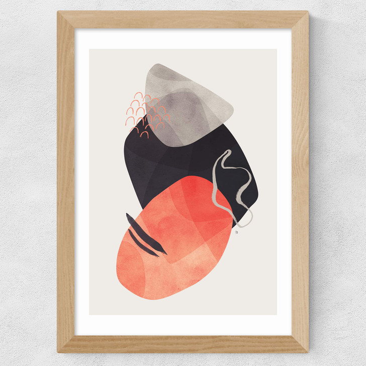 Flux Wide Oak Frame