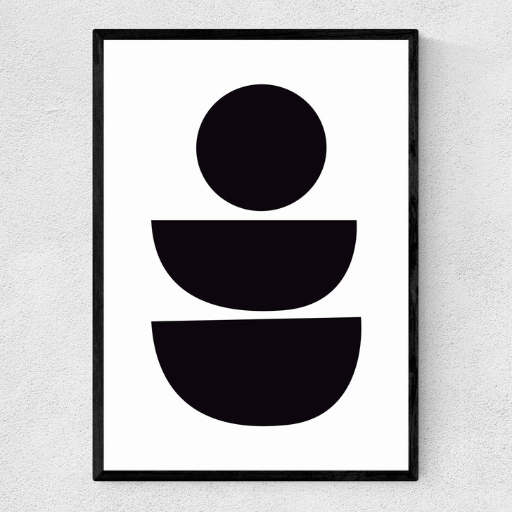 Abstract II Narrow Black Frame Abstract II Narrow Black Frame