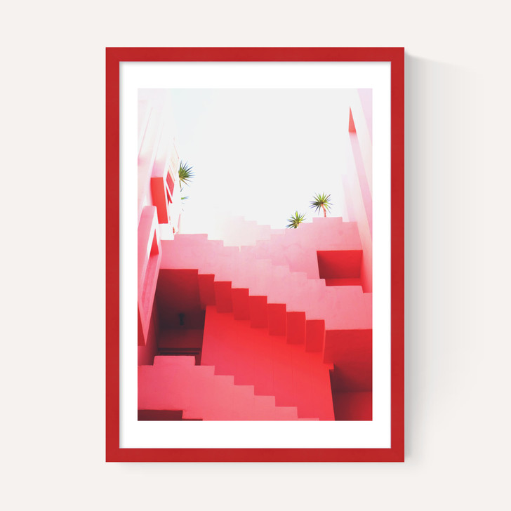 Pink Stairs