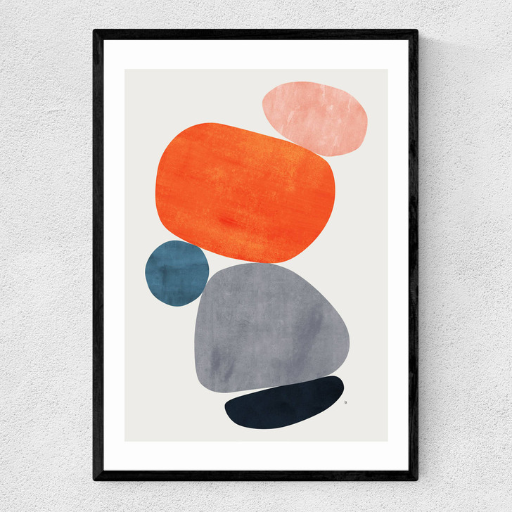 Balance III Narrow Black Frame
