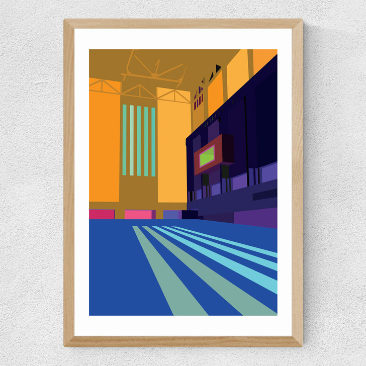 Tate Modern - Turbine Hall Medium Oak Frame