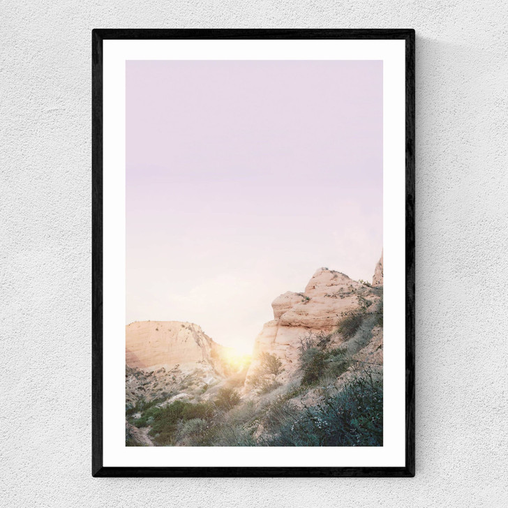 Desert Narrow Black Frame Desert Narrow Black Frame