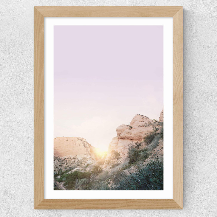 Desert Wide Oak Frame