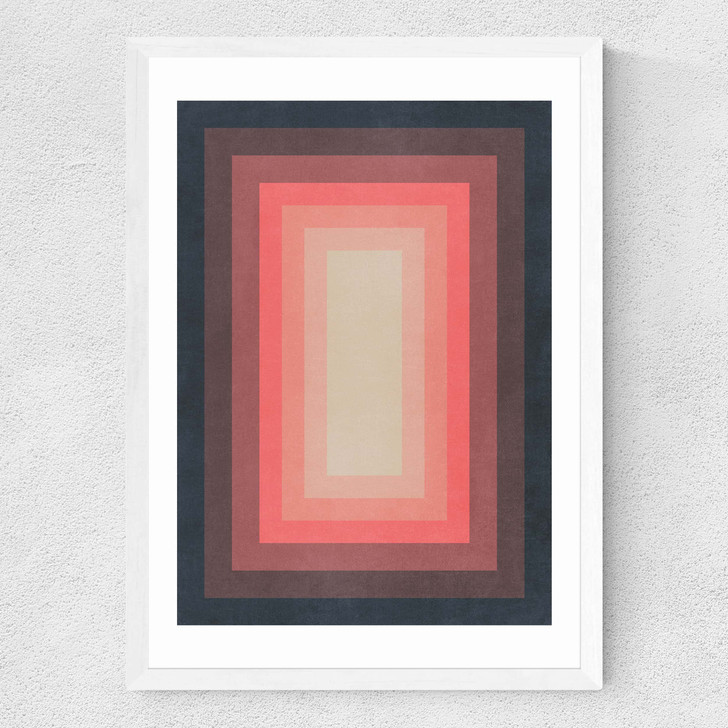 Matrix Medium White Frame