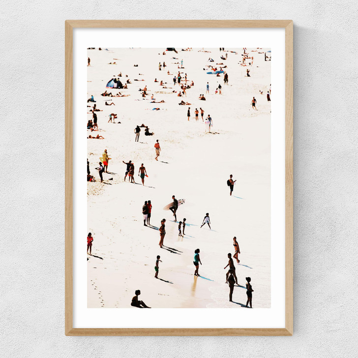 Beach Life Narrow Oak Frame