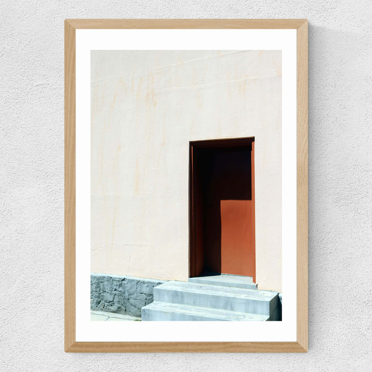 Door II Medium Oak Frame