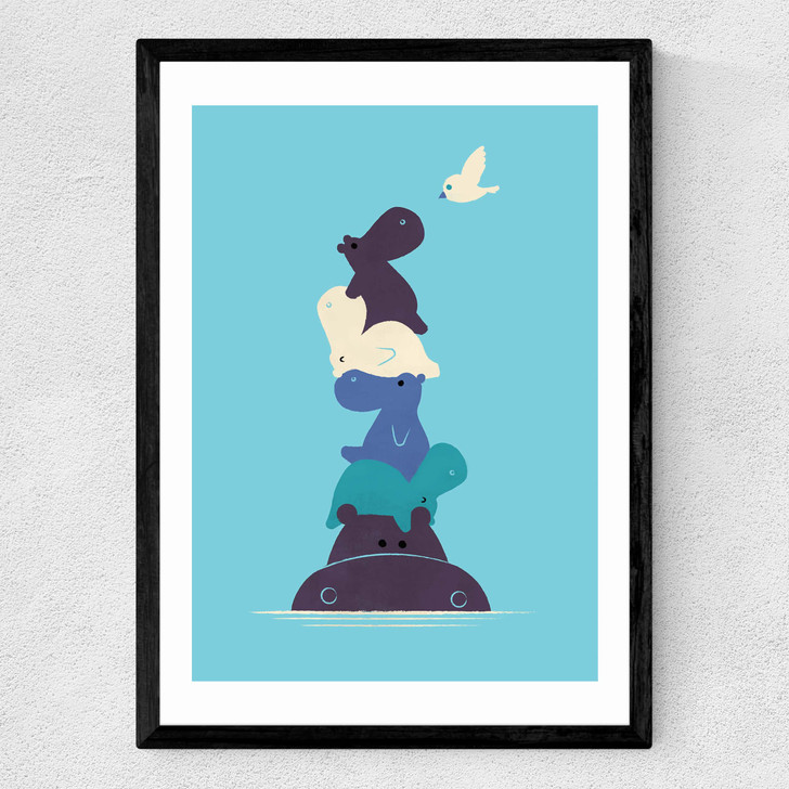 Birdie Medium Black Frame