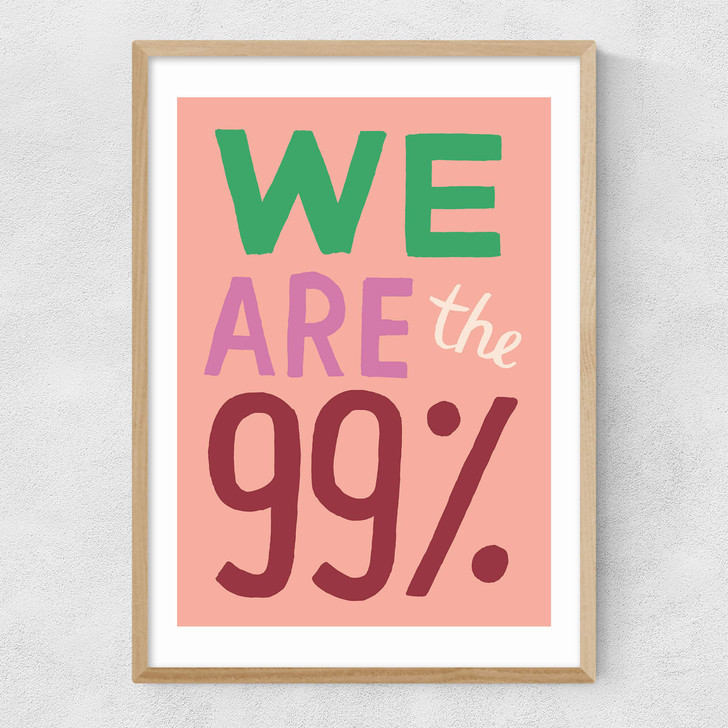 99 Percent Narrow Oak Frame 99 Percent Narrow Oak Frame