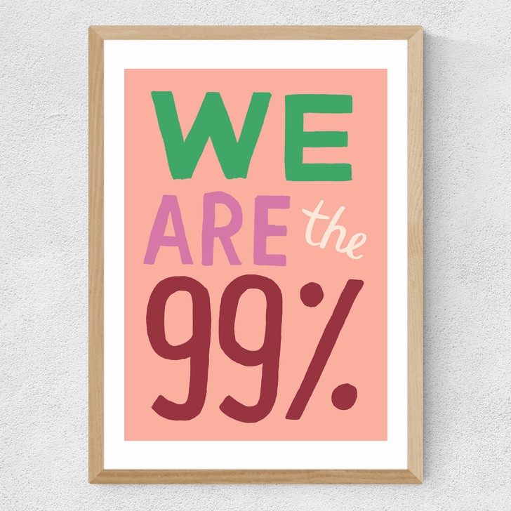 99 Percent Medium Oak Frame 99 Percent Medium Oak Frame