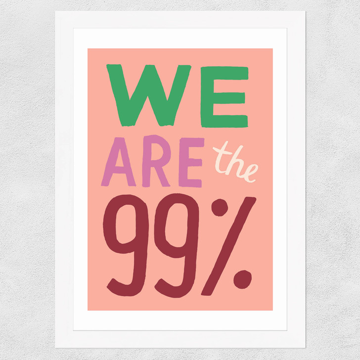 99 Percent Wide White Frame 99 Percent Wide White Frame