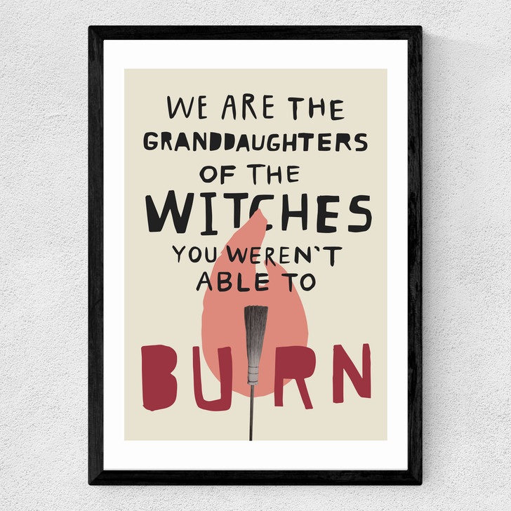Granddaughters of Witches Medium Black Frame Granddaughters of Witches Medium Black Frame