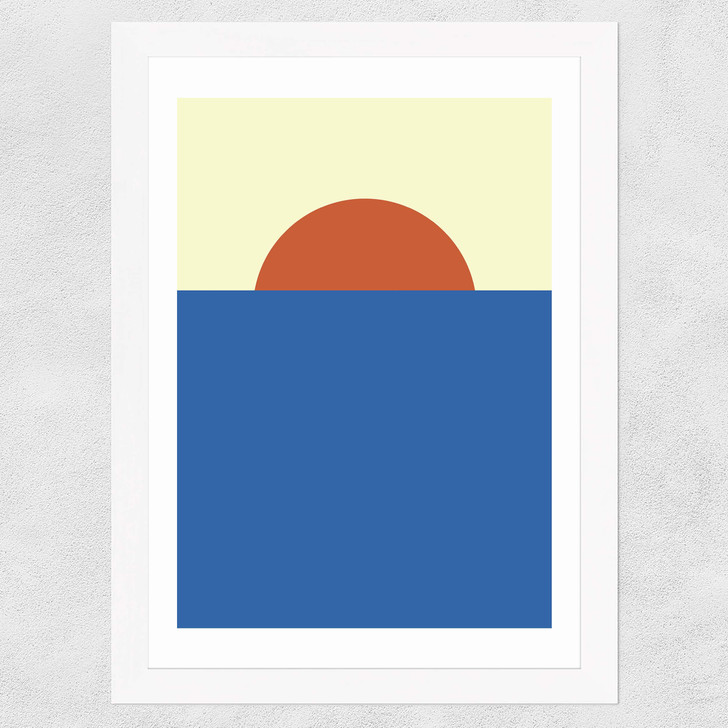 Horizon Wide White Frame Horizon Wide White Frame