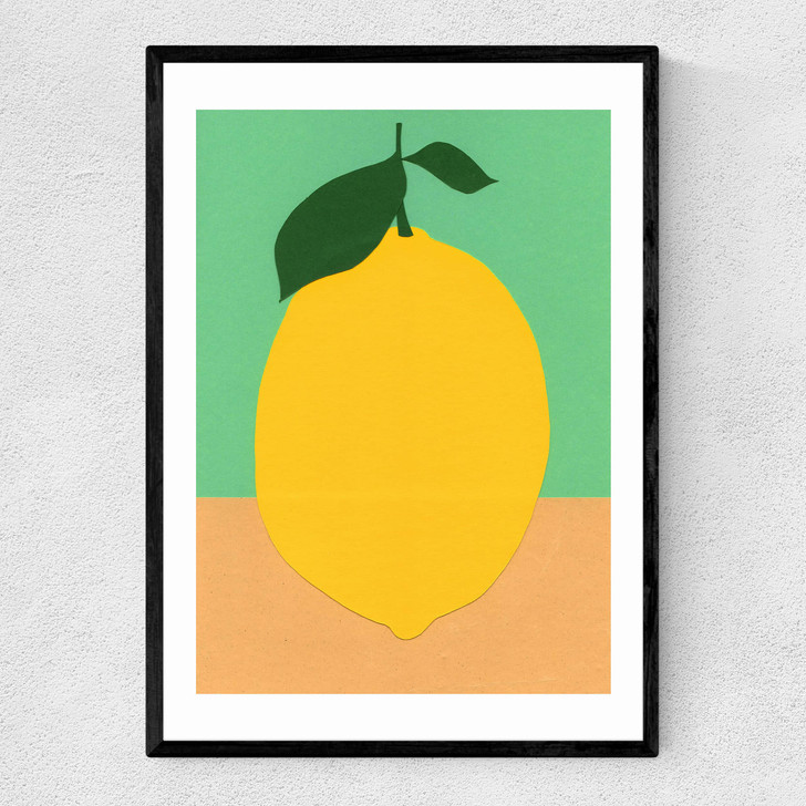 Lemon by Rosi Feist Narrow Black Frame