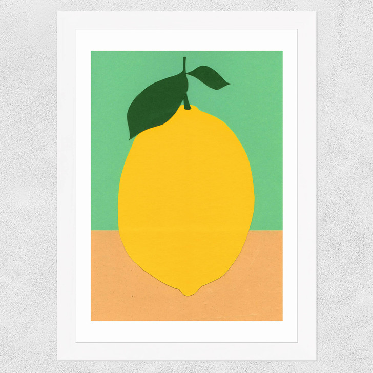 Lemon by Rosi Feist Wide White Frame