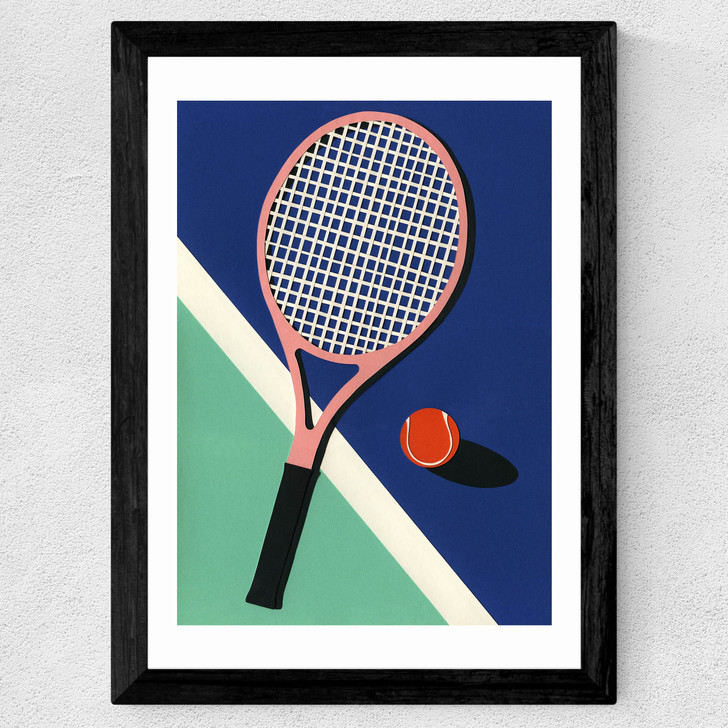 Malibu Tennis Club Wide Black Frame Malibu Tennis Club Wide Black Frame