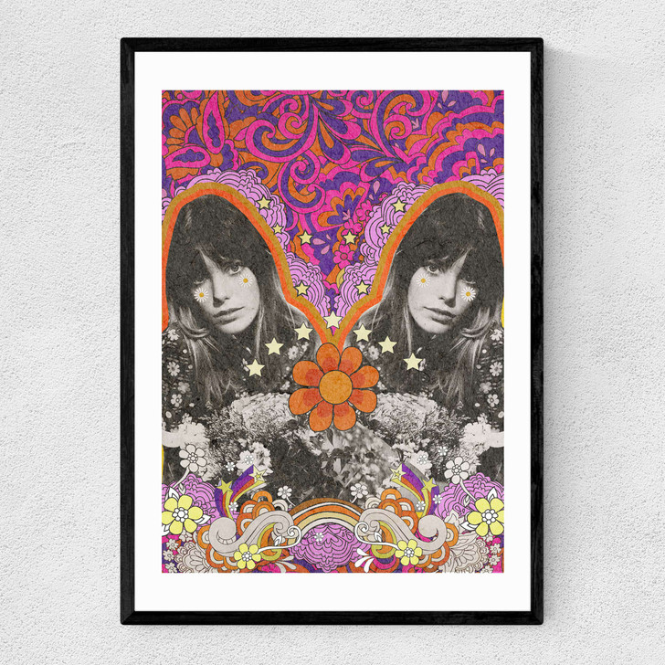 Jane Birkin Narrow Black Frame Jane Birkin Narrow Black Frame