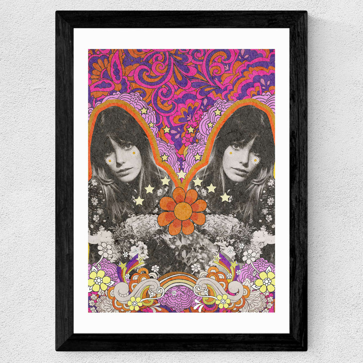 Jane Birkin Wide Black Frame Jane Birkin Wide Black Frame