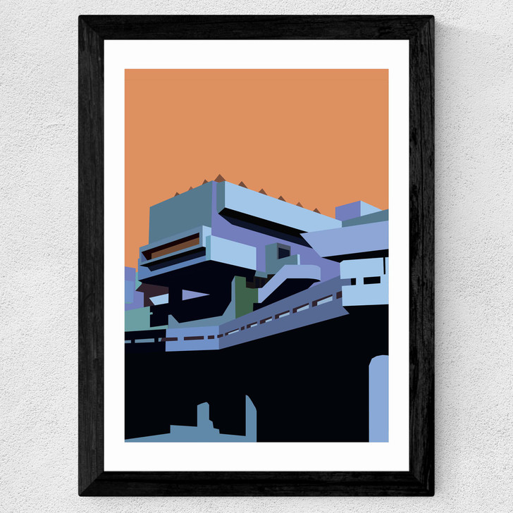 Southbank Gallery by Oshe POP! Wide Black Frame