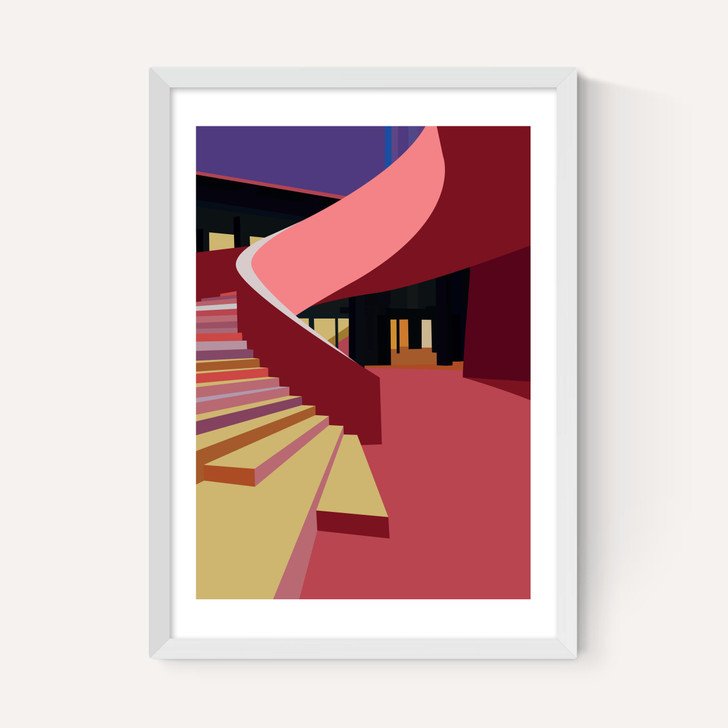 Tate Modern Stairs by Oshe POP!