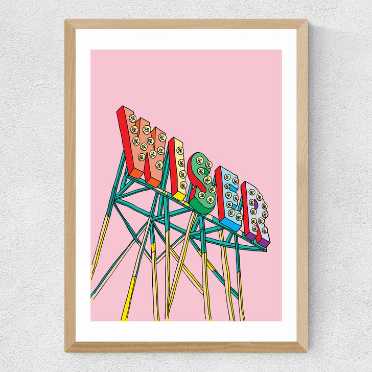 Wiser Medium Oak Frame Wiser Medium Oak Frame