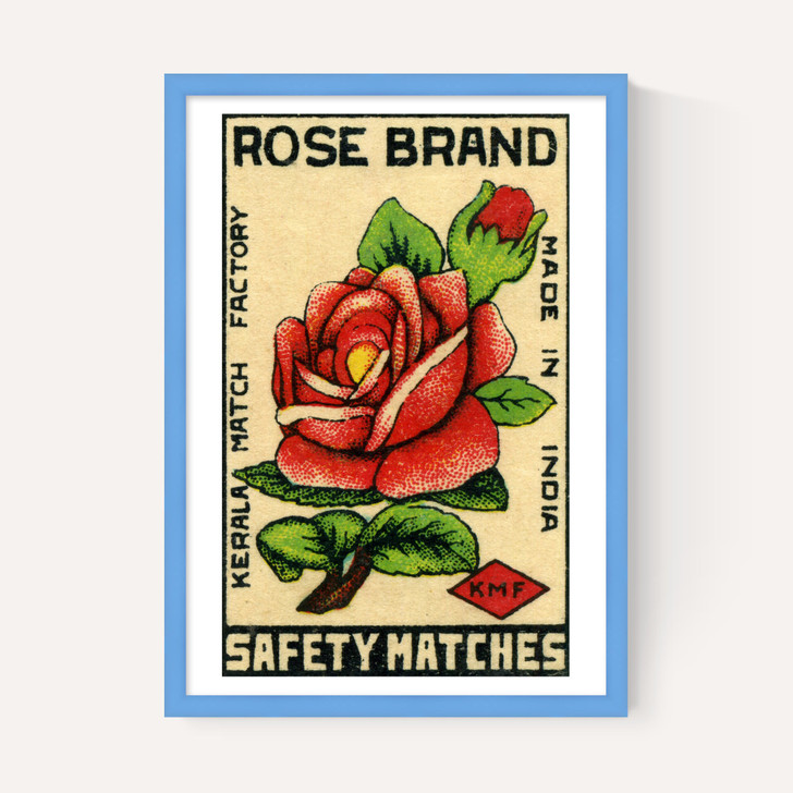 Rose Brand Matchbox