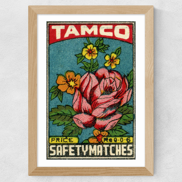 Tamco Rose Wide Oak Frame