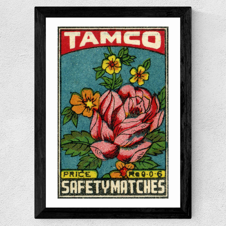 Tamco Rose Wide Black Frame